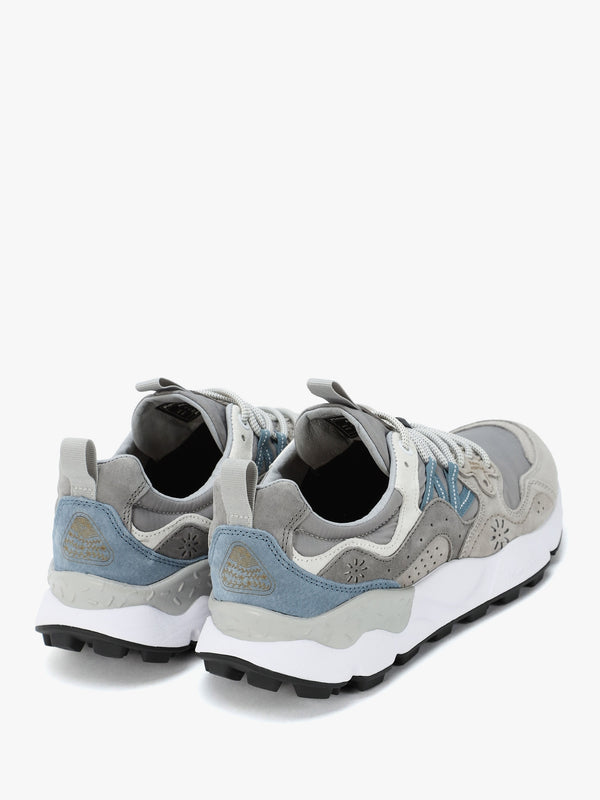 Men’s Yamano 3 Uni Grey Suede & Nylon Trainers