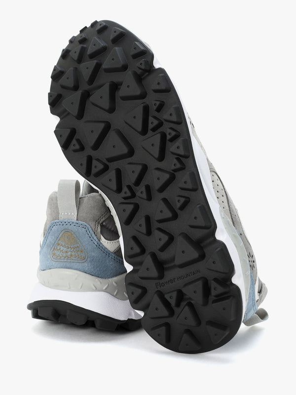 Men’s Yamano 3 Uni Grey Suede & Nylon Trainers