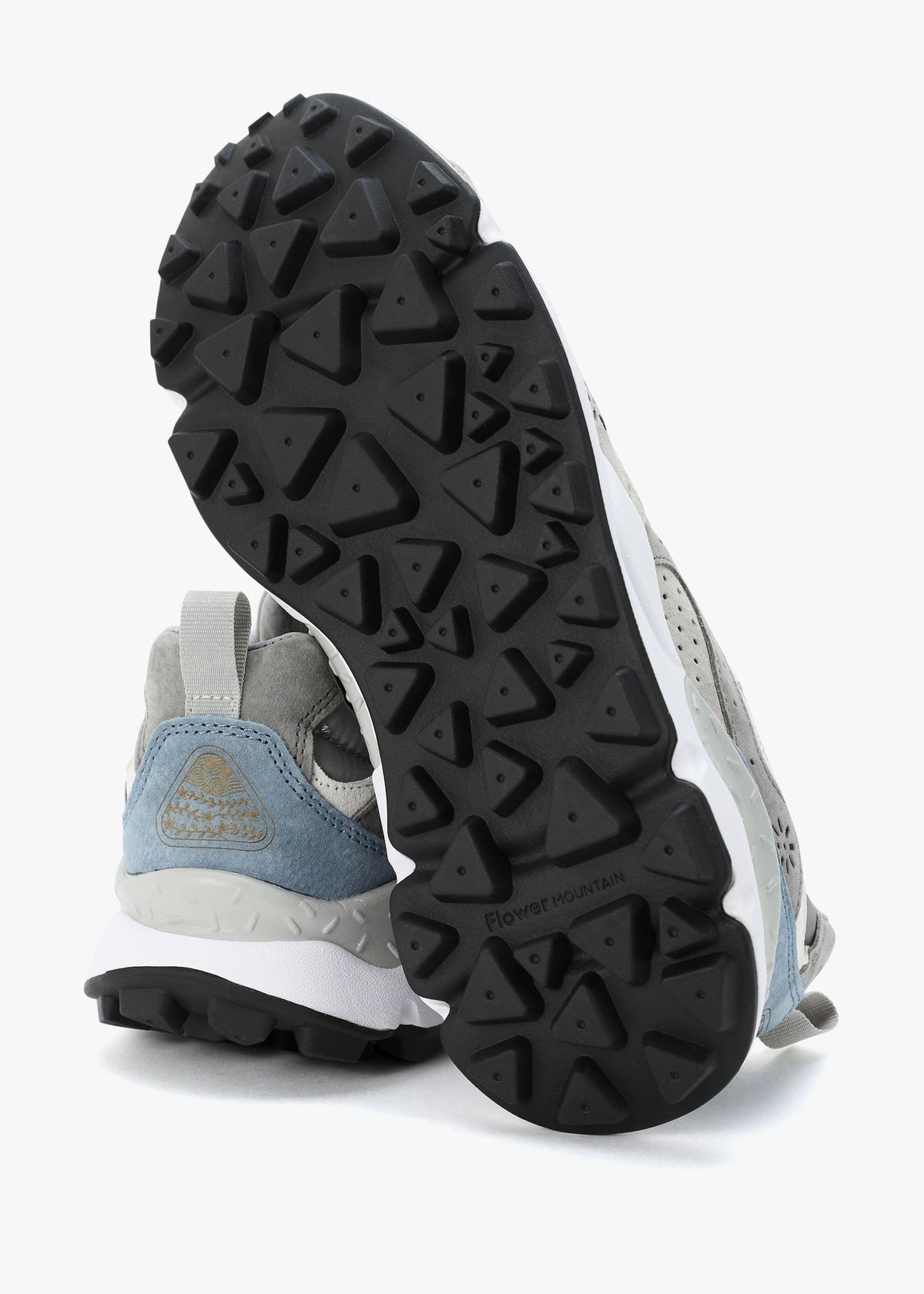 Men’s Yamano 3 Uni Grey Suede & Nylon Trainers