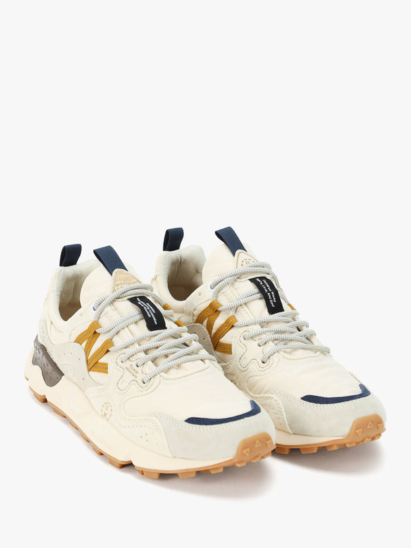Men’s Yamano 3 Uni U.W. Off White Suede & Nylon Trainers