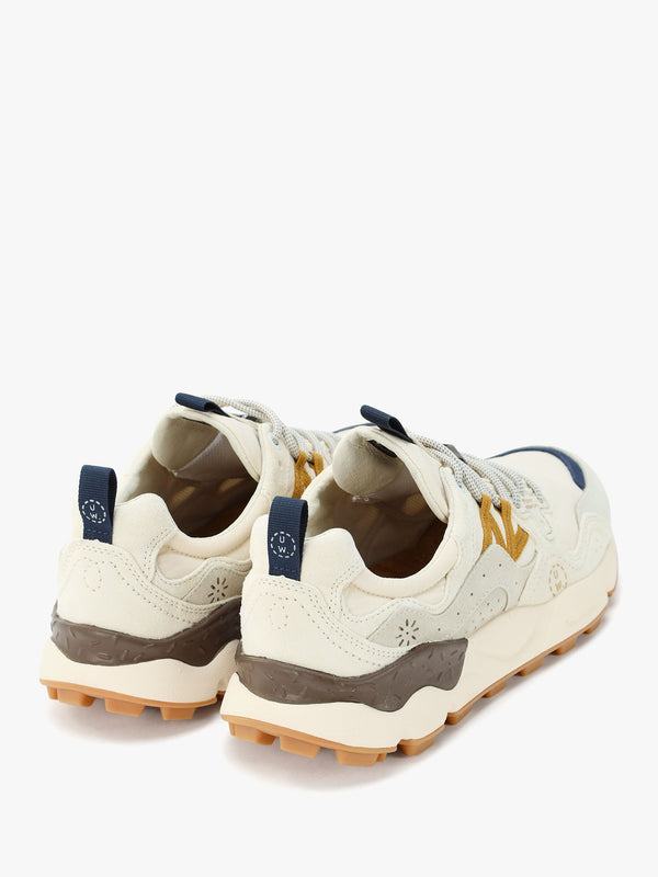 Men’s Yamano 3 Uni U.W. Off White Suede & Nylon Trainers