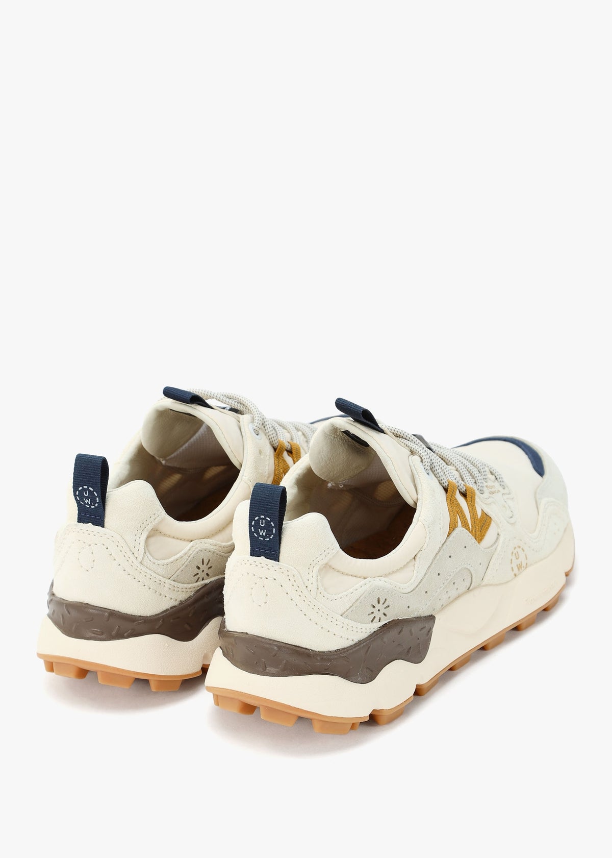 Men’s Yamano 3 Uni U.W. Off White Suede & Nylon Trainers