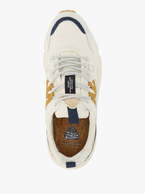 Men’s Yamano 3 Uni U.W. Off White Suede & Nylon Trainers