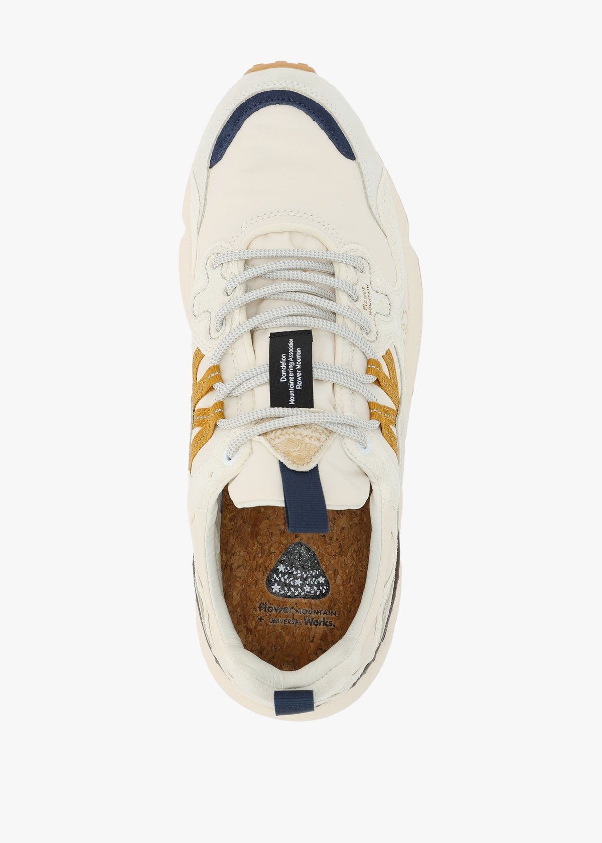 Men’s Yamano 3 Uni U.W. Off White Suede & Nylon Trainers