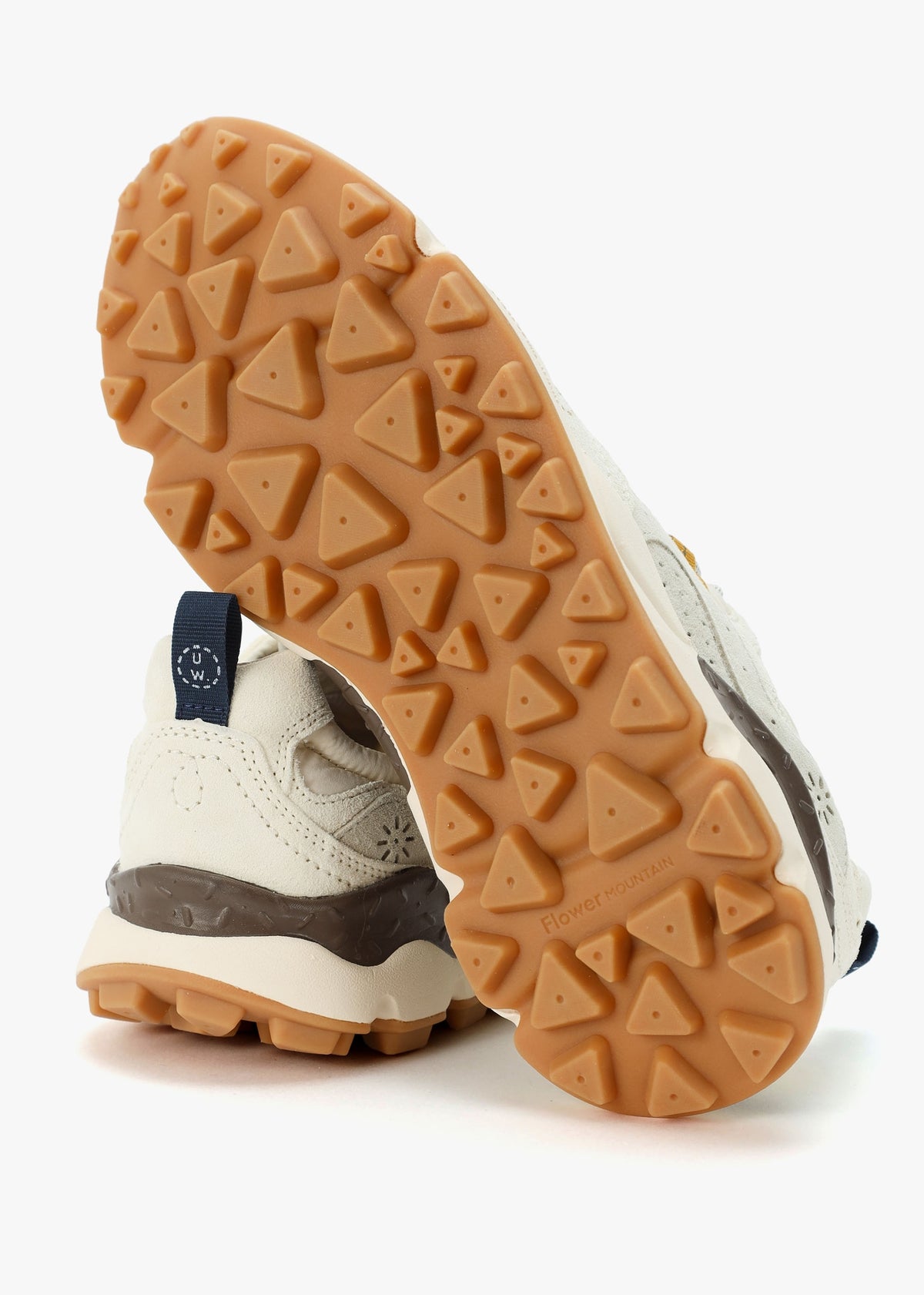 Men’s Yamano 3 Uni U.W. Off White Suede & Nylon Trainers