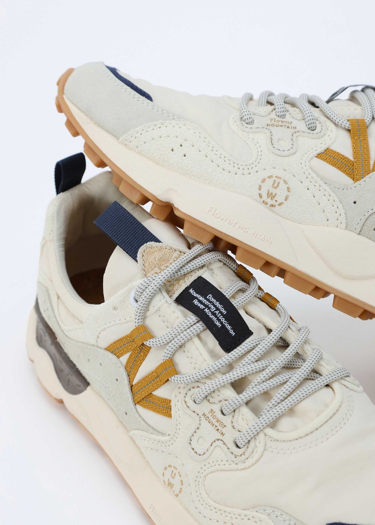 Men’s Yamano 3 Uni U.W. Off White Suede & Nylon Trainers