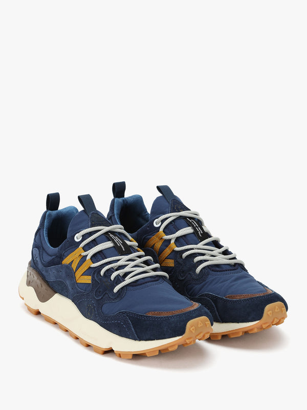 Men’s Yamano 3 Uni U.W. Navy Suede & Nylon Trainers