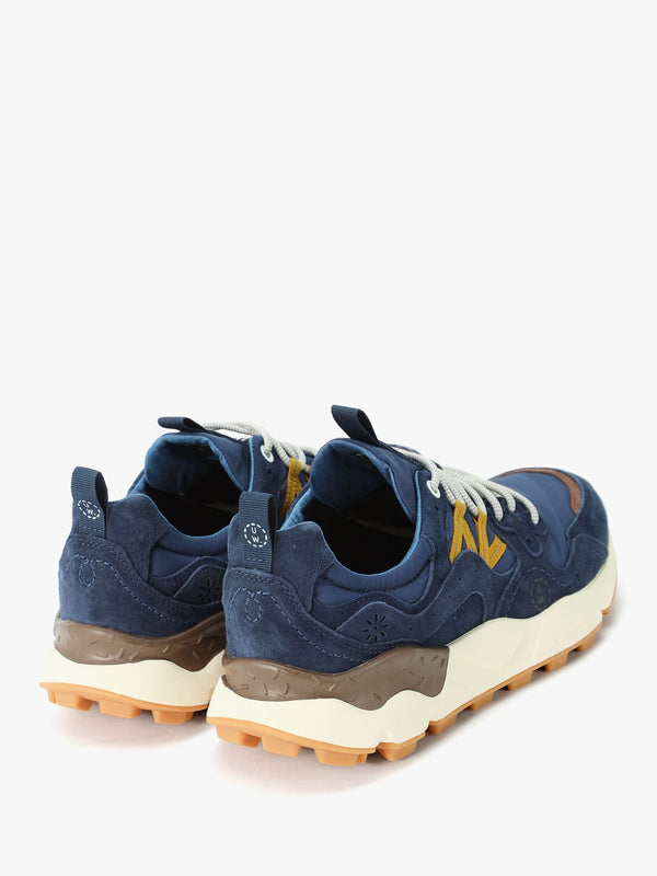 Men’s Yamano 3 Uni U.W. Navy Suede & Nylon Trainers