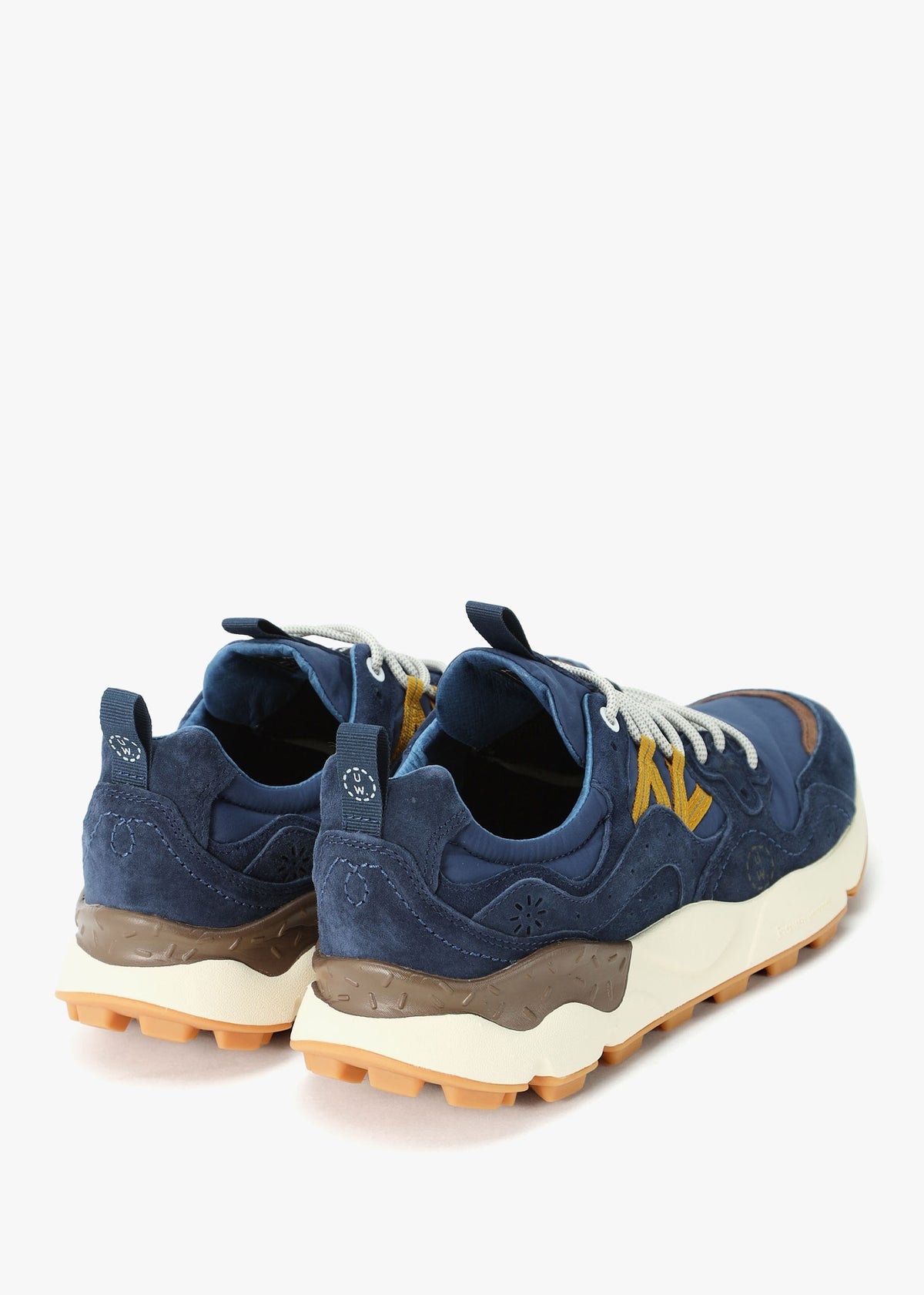 Men’s Yamano 3 Uni U.W. Navy Suede & Nylon Trainers
