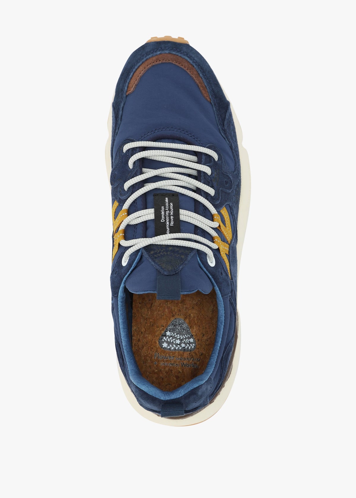 Men’s Yamano 3 Uni U.W. Navy Suede & Nylon Trainers