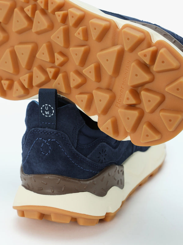 Men’s Yamano 3 Uni U.W. Navy Suede & Nylon Trainers