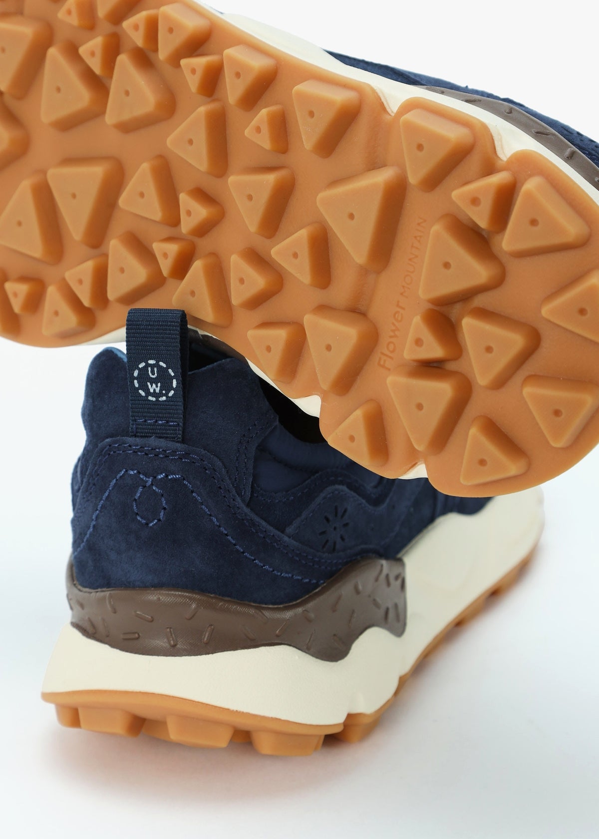 Men’s Yamano 3 Uni U.W. Navy Suede & Nylon Trainers