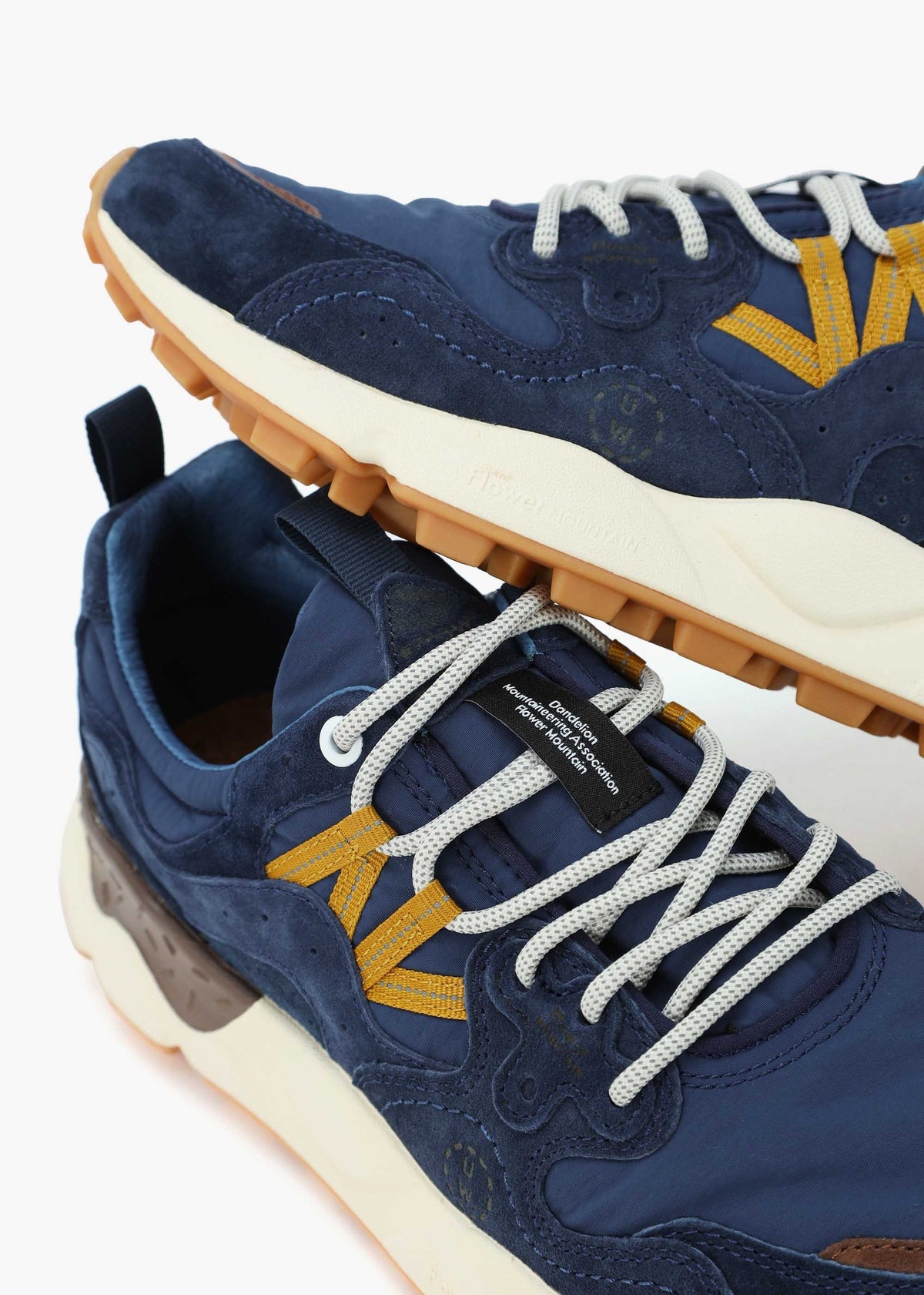 Men’s Yamano 3 Uni U.W. Navy Suede & Nylon Trainers