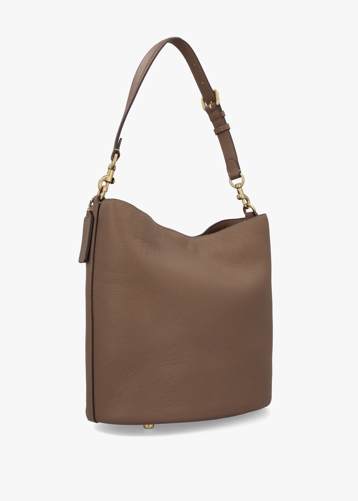 Willow Soft Dark Stone Bucket Bag