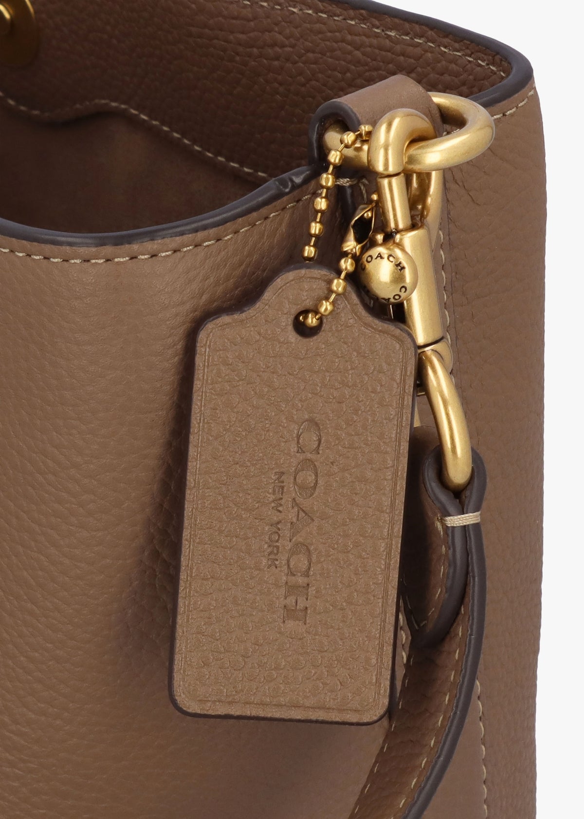 Willow Soft Dark Stone Bucket Bag
