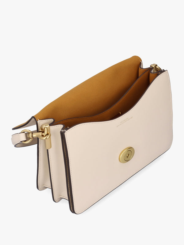 Chain Tabby Chalk Leather Shoulder Bag