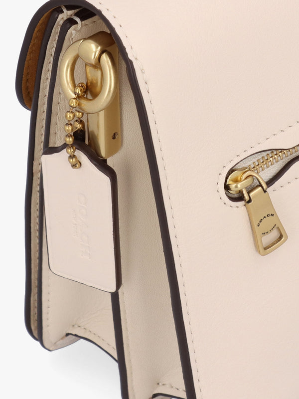Chain Tabby Chalk Leather Shoulder Bag