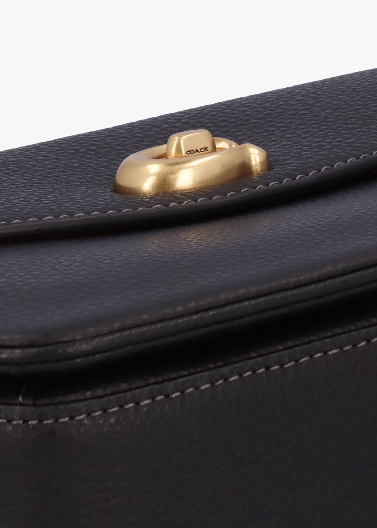Cassie 19 Black Leather Cross-Body Bag