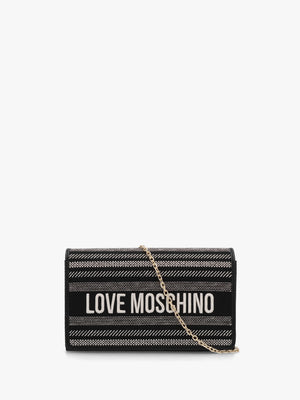 Flower Nero Shoulder Bag