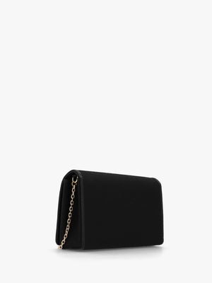 Flower Nero Shoulder Bag
