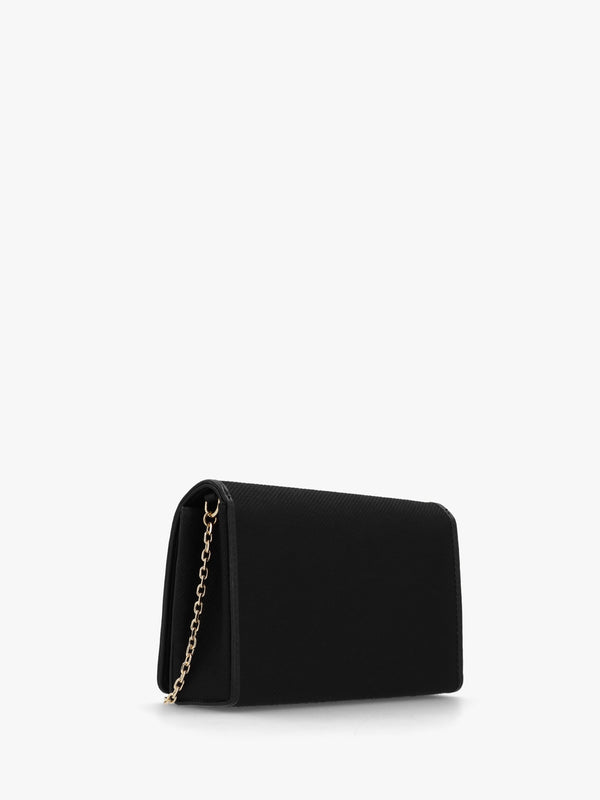 Flower Nero Shoulder Bag