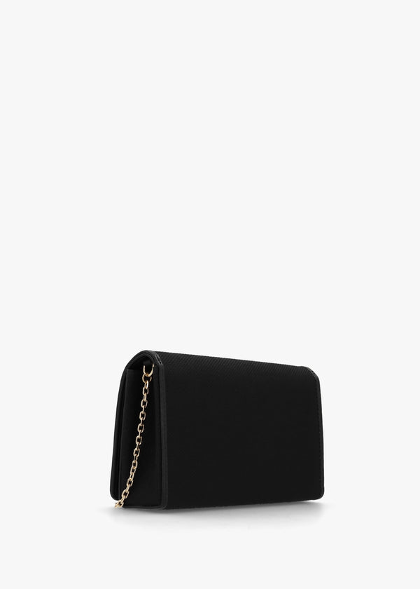Flower Nero Shoulder Bag