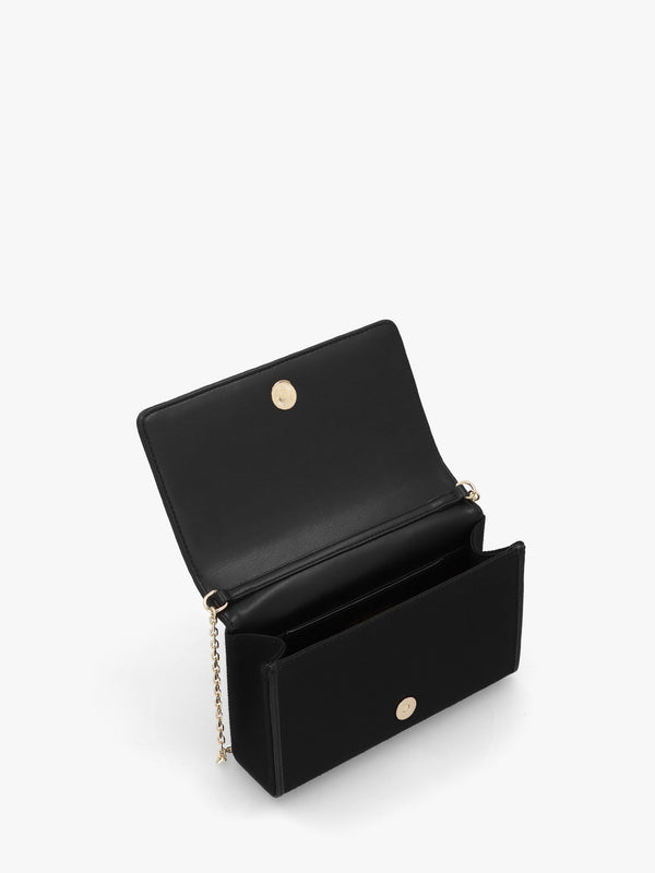 Flower Nero Shoulder Bag