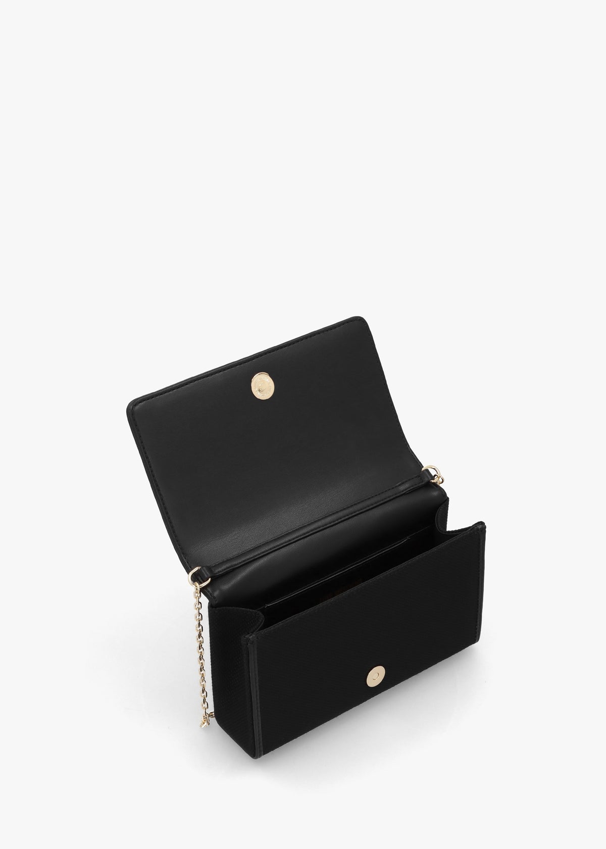 Flower Nero Shoulder Bag