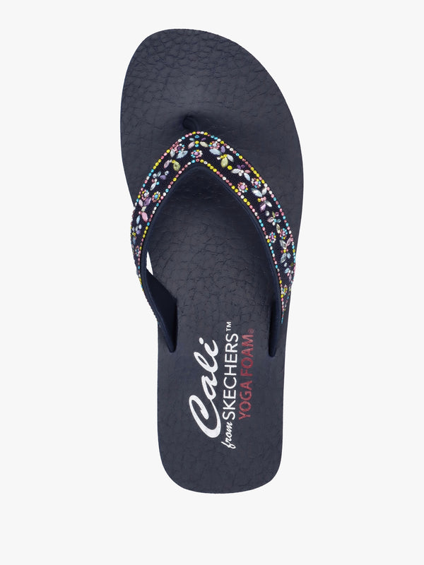 Women’s Vinyasa Butterfly Kiss Navy Flip Flops