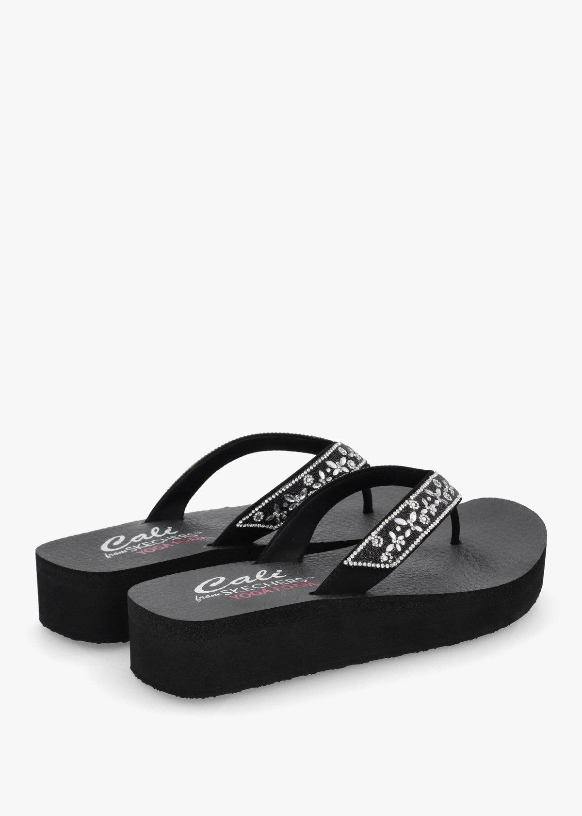 Women’s Vinyasa Butterfly Kiss Black Flip Flops