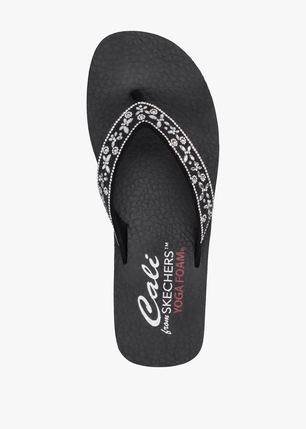 Women’s Vinyasa Butterfly Kiss Black Flip Flops