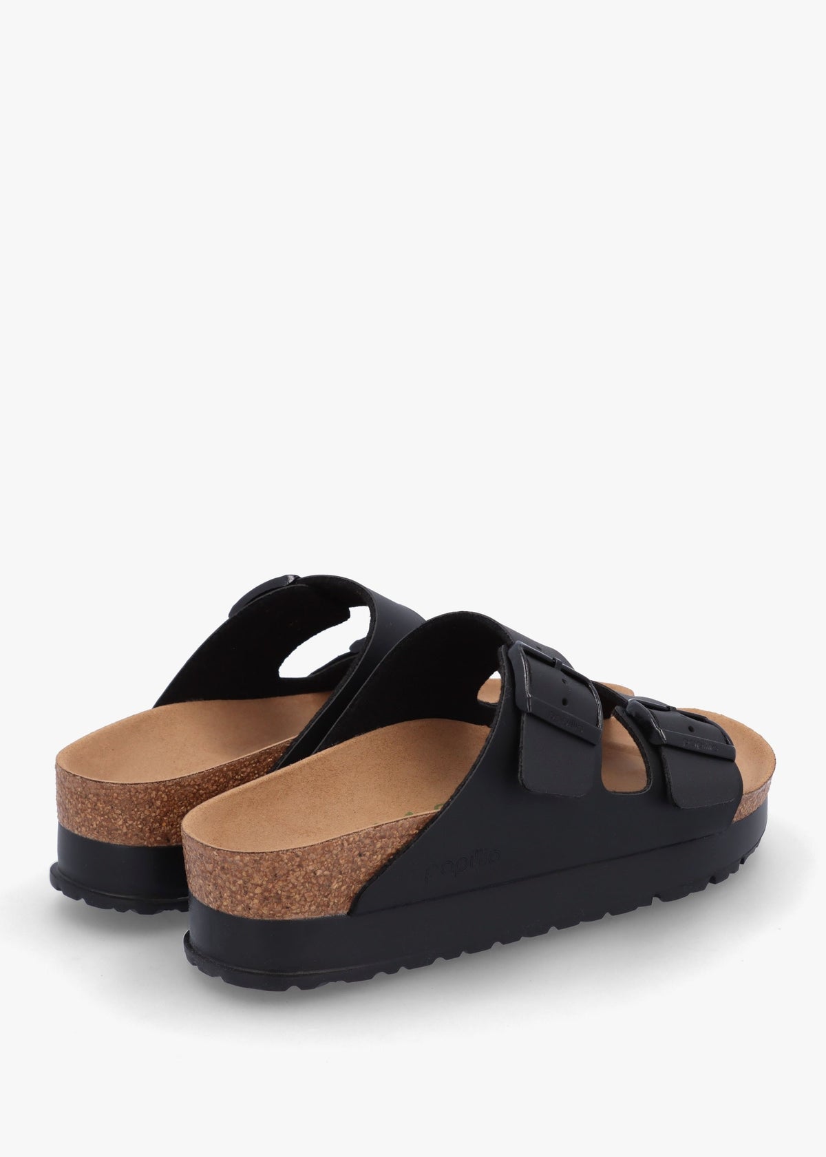 Arizona Pap Flex Platform Birko-Flor Black Mules
