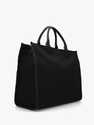 Flower Nero Tote Bag