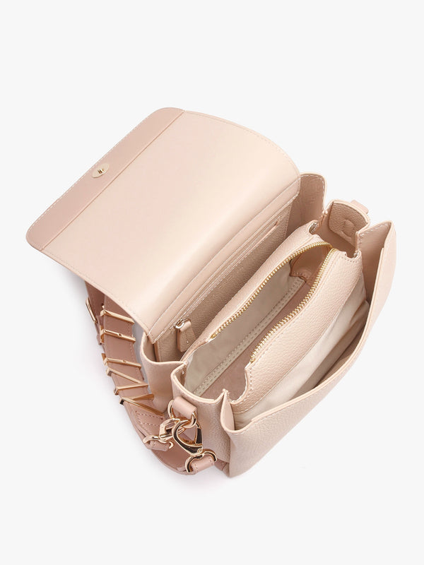 Small Alexia Ecru Satchel Bag