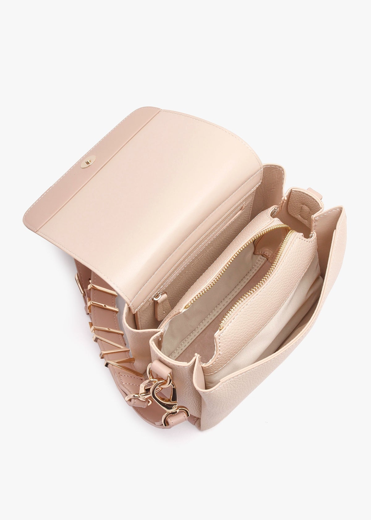 Small Alexia Ecru Satchel Bag