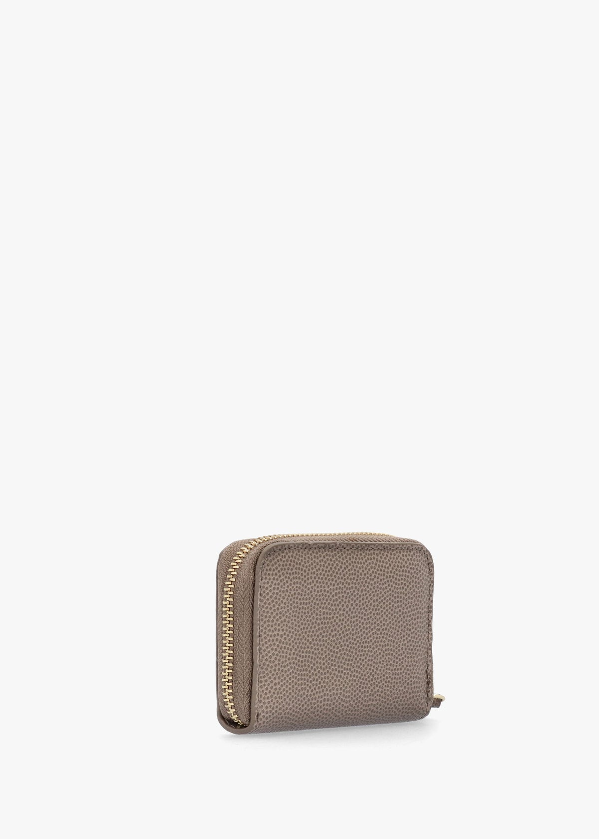 Divina Taupe Pebbled Coin Purse