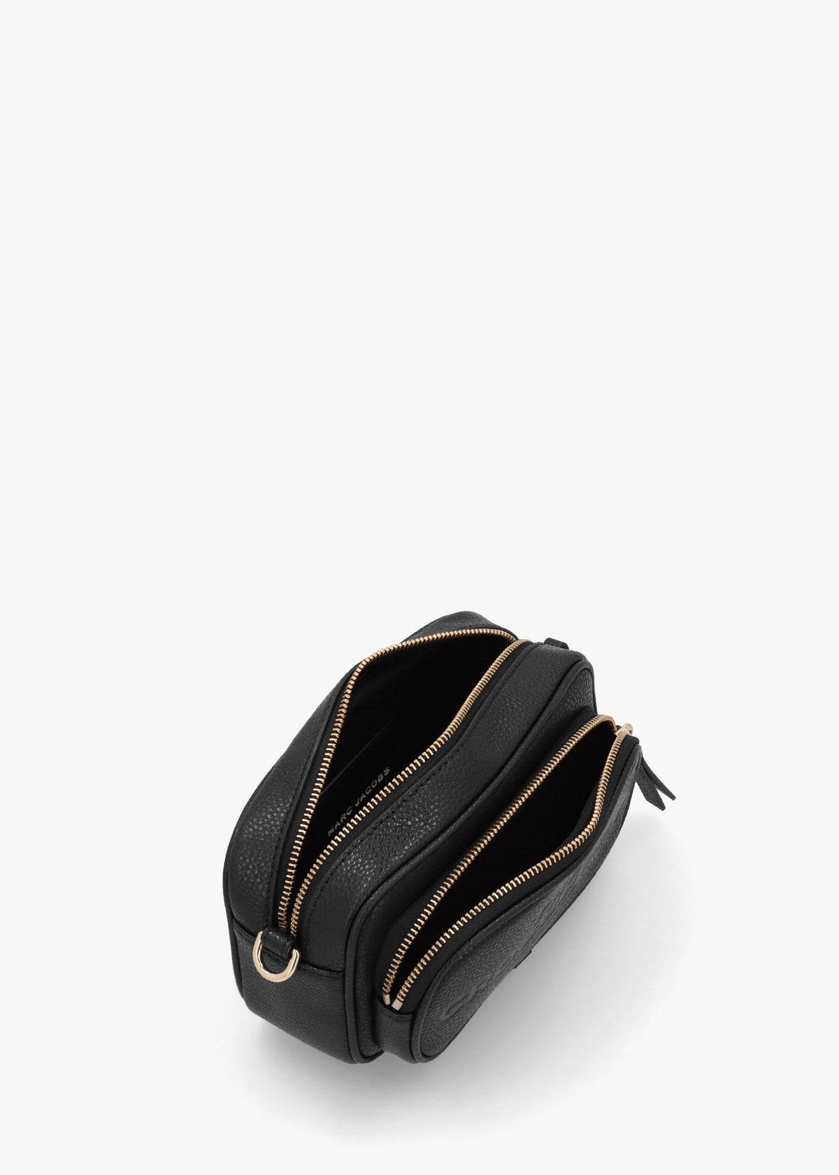 Black Leather The Crossbody Bag