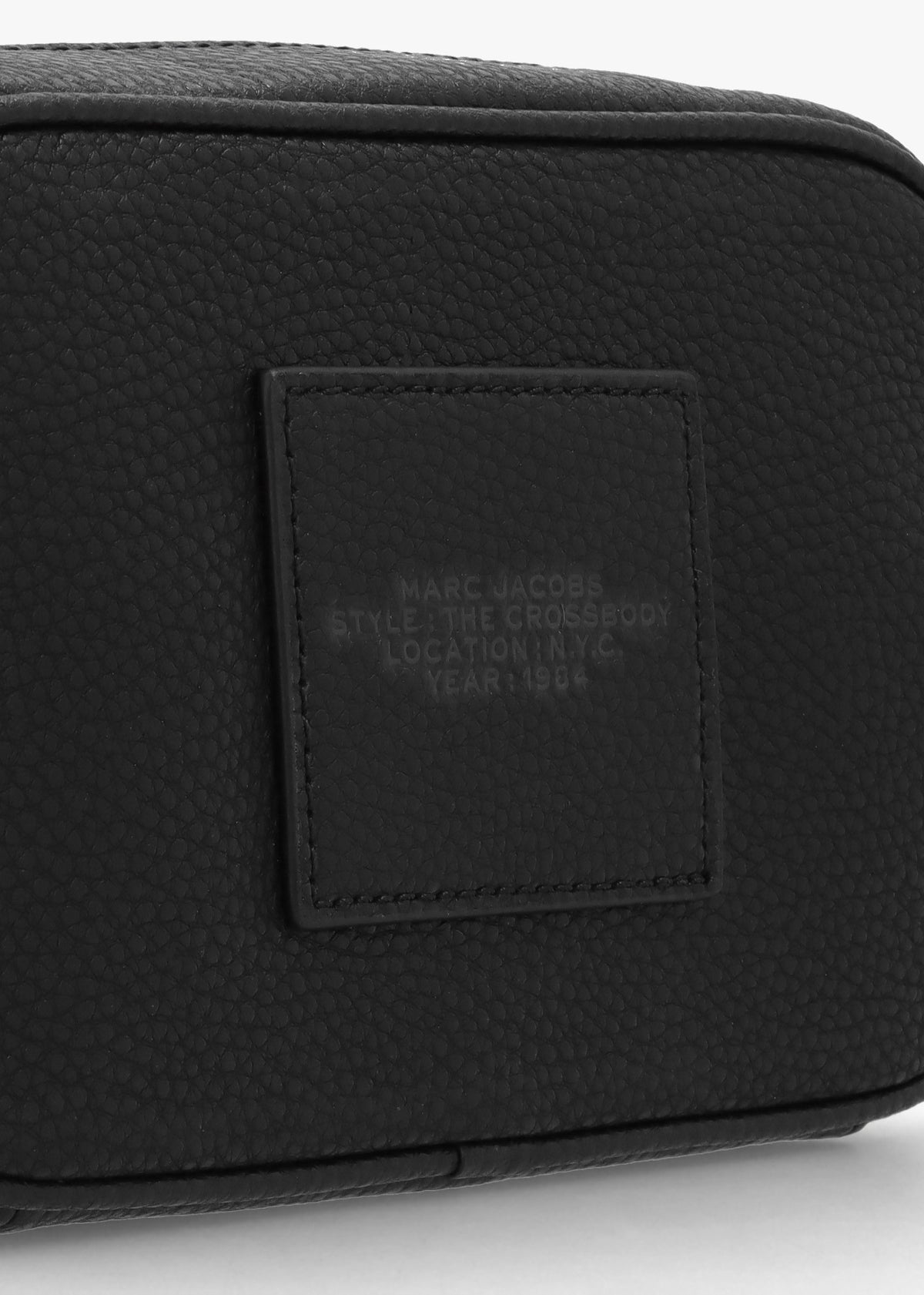 Black Leather The Crossbody Bag