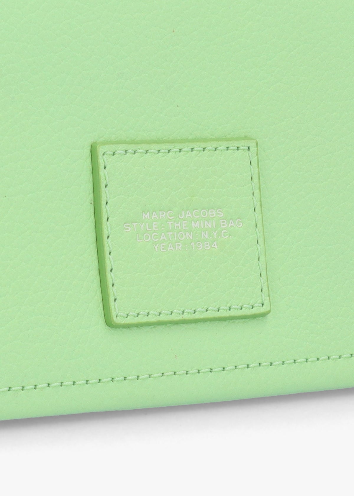 The Leather Mini Peppermint Cross-Body Bag