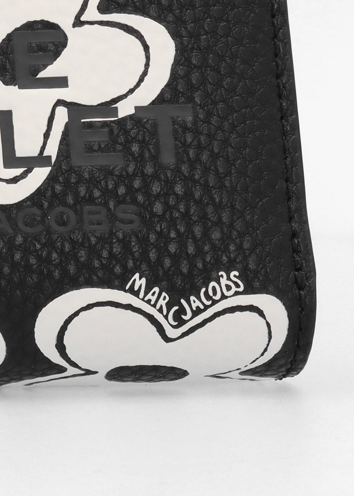 The Daisy Mini Black White Compact Wallet