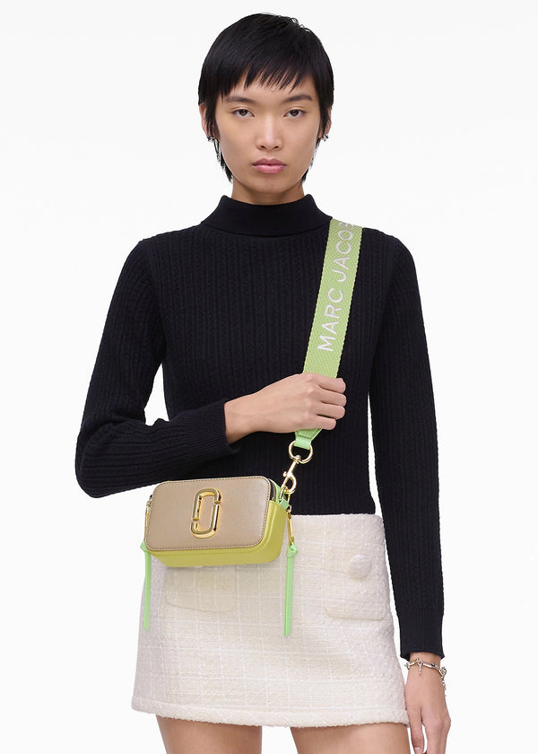 The Snapshot Peppermint Multi Leather Camera Bag