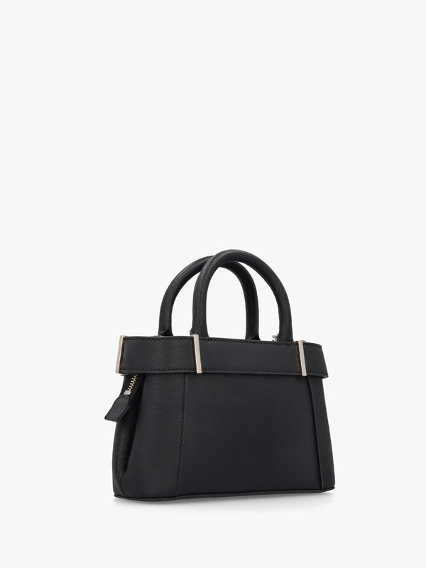 Anadela Mini Black Satchel Bag