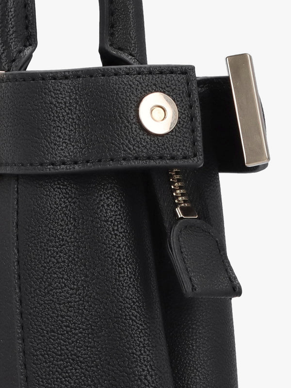 Anadela Mini Black Satchel Bag