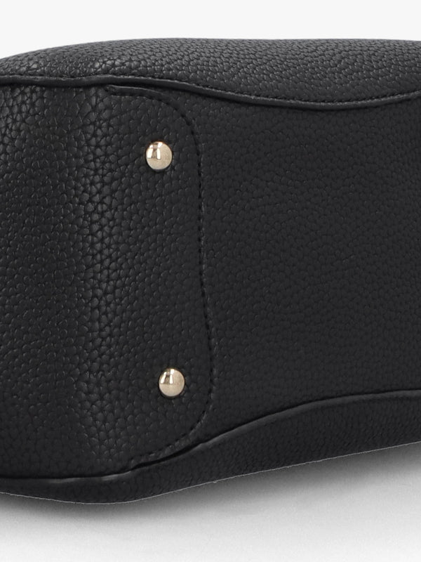 Helina Black Tote Bag