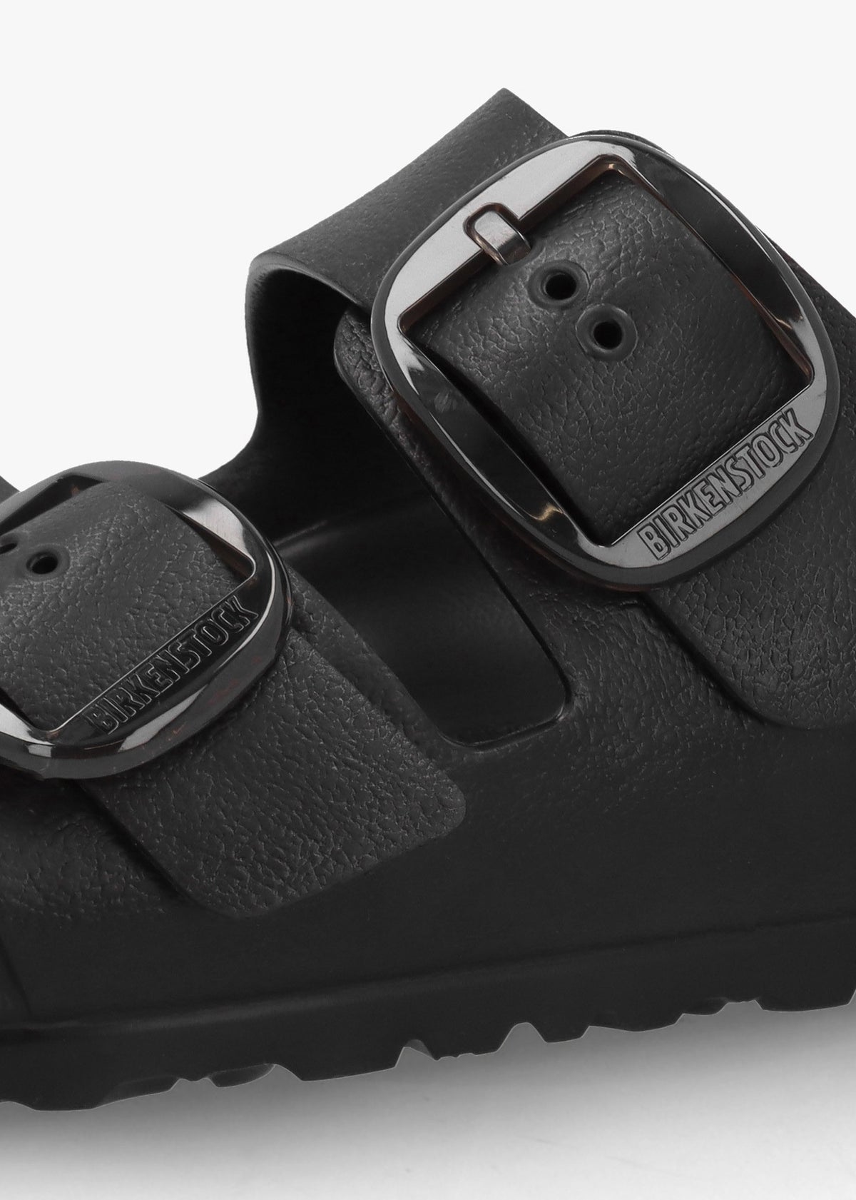 Arizona Big Buckle EVA Black Two Bar Mules