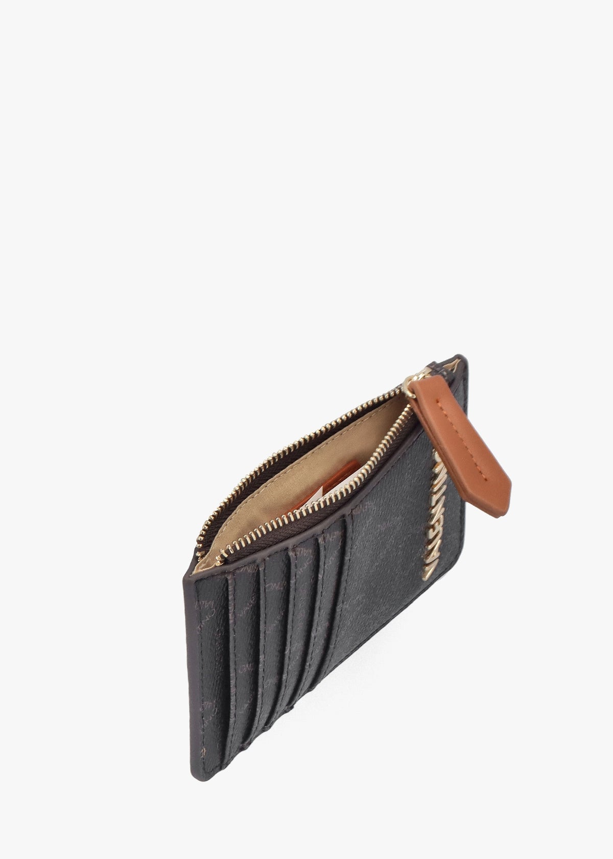 Lady Relove Recycle Moro Cuoio Logo Card Case