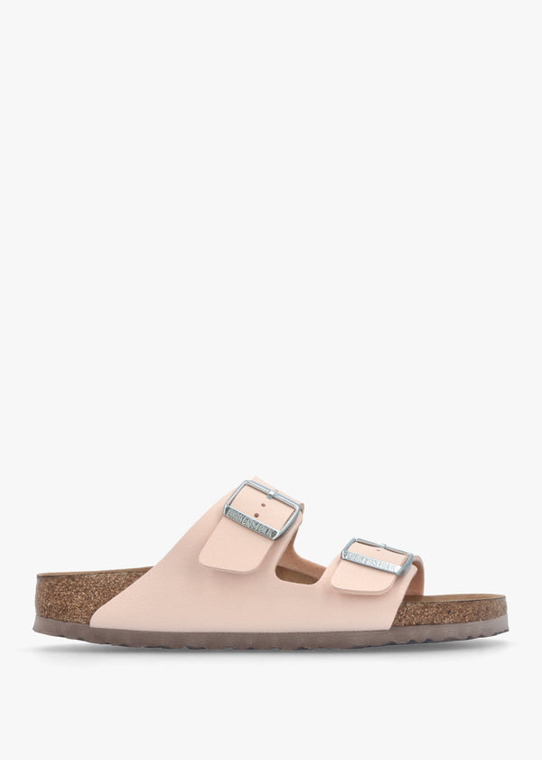 Arizona Vegan Light Rose Birko-Flor Two Bar Mules