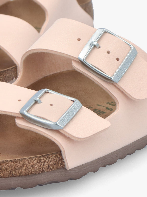 Arizona Vegan Light Rose Birko-Flor Two Bar Mules