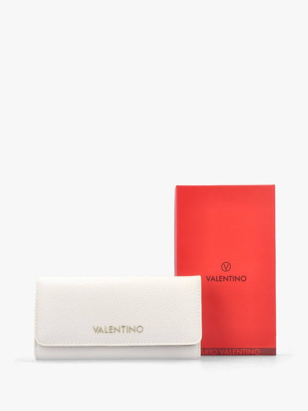 Alexia Bianco Cuoio Trifold Wallet
