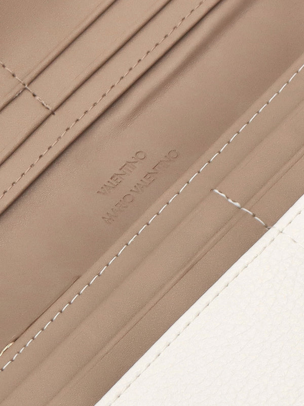 Alexia Bianco Cuoio Trifold Wallet